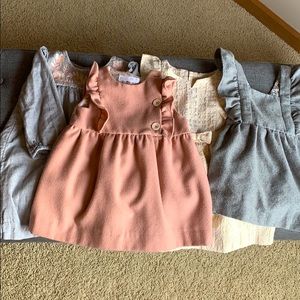 2 Zara 2-3y baby gap size 4t and genuine kids 3t
